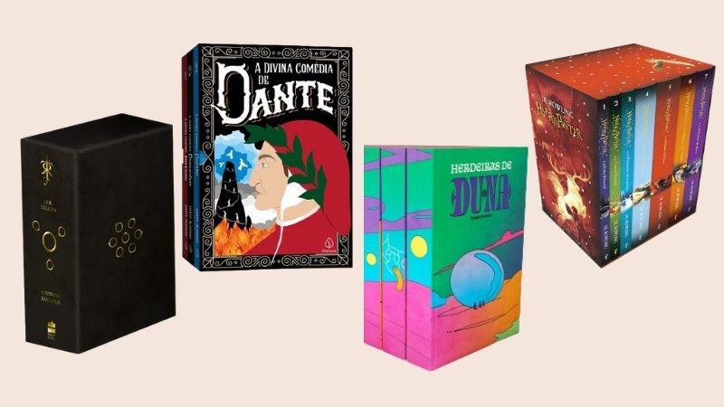 De 'Senhor dos Anéis' a 'Duna', conheça 7 livros que influenciaram a cultura pop mundial - Reprodução/Mercado Livre