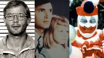 Os assassinos Jeffrey Dahmer, Franklin Delano Floyd e John Wayne Gacy (Fotos: Divulgação/ Netflix)