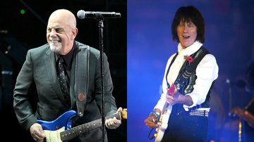 Billy Joel (Foto: Derek White/Getty Images for ABA) e Jeff Beck (Foto: Charlie Crowhurst/Getty Images)