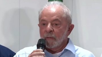 Lula em pronunciamento sobre as invasões (Foto: Divulgação/ TV Brasil)