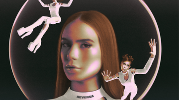 Direção de arte: Beatriz Dórea e Isabela Vdd | Modelagem 3D e pós produção: Lucca Marques - Capa de "REVERSA", 2º disco de Carol Biazin (Foto: Acid @acid.vk)