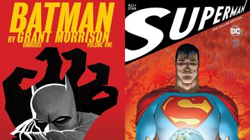 Capas de Batman by Grant Morrison Omnibus Vol. 1 e Grandes Astros: Superman (Foto: Reprodução/DC Comics)