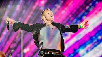 Chris Martin, vocalista do Coldplay (Foto: Santiago Bluguermann/Getty Images)