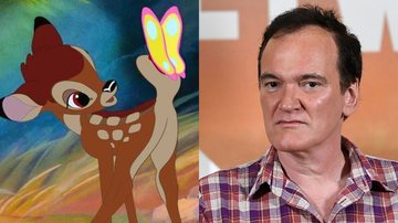 Bambi (Foto: Divulgação / Disney), Quentin Tarantino (Foto: Getty Images)