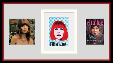 Celebre a vida e obra de Rita Lee em itens colecionáveis para os amantes do rock brasileiro. Confira! - Reprodução/Amazon