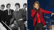Beatles (Foto: AP Images) e Mick Jagger (Foto: Barry Brecheisen/AP)