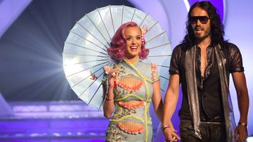 Katy Perry e Russell Brand no VMA 2011 (Christopher Polk/Getty Images)