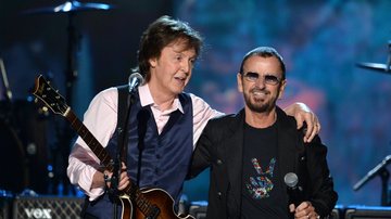 Paul McCartney e Ringo Starr (Kevin Winter/Getty Images)