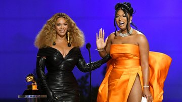 Beyoncé e Megan Thee Stallion (Foto: Kevin Winter/Getty Images for The Recording Academy)