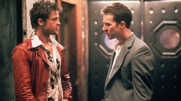 Brad Pitt e Edward Norton em Clube da Luta (Foto: Divulgação)
