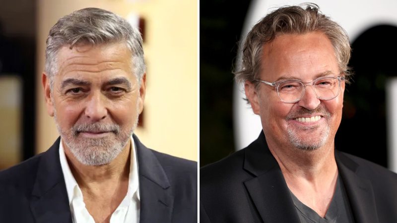 George Clooney (Foto: Neil P. Mockford/Getty Images) | Matthew Perry (Foto: Phillip Faraone/Getty Images)