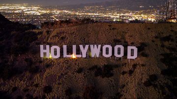 Letreiro de Hollywood (Foto: Reprodução/Twitter/birdmanphotos)