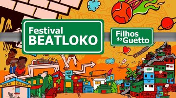 Pôster da primeira edição do Festival Beatloko & Filhos do Guetto (Foto: Divulgação)