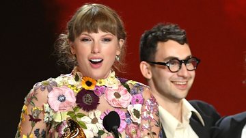 Taylor Swift e Jack Antonoff no Grammy 2021 (Foto: Kevin Winter/Getty Images for The Recording Academy)