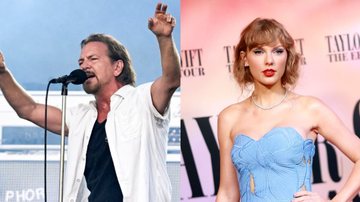 Pearl Jam e Taylor Swift (Fotos: Getty Images)