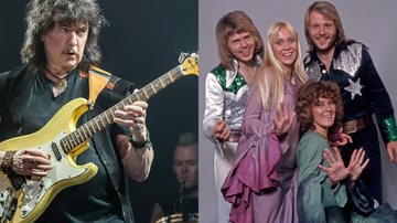 Ritchie Blackmore e ABBA (Getty Images/Reprodução)