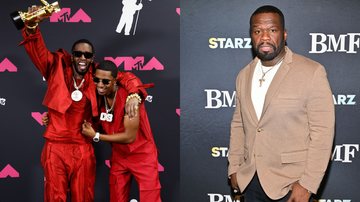 Diddy, Sean Combs e 50 Cent (Fotos: Getty Images)