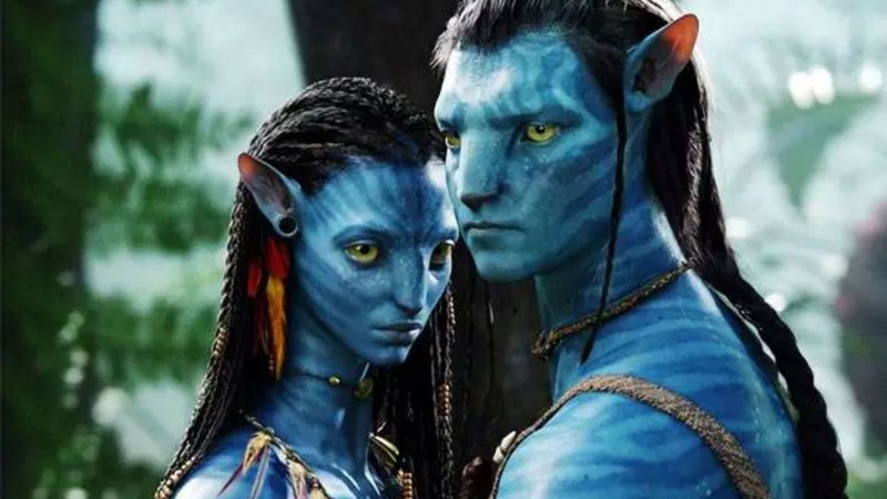 Sam Worthington e Zoë Saldaña em Avatar (Foto: Reprodução / 20th Century Studios)