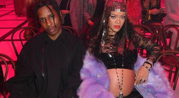 A$AP Rocky e Rihanna (Foto:  Jacopo M. Raule / Getty Images for Gucci)