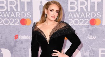 Adele no BRIT Awards 2022 (Foto: Reprodução / Twitter)