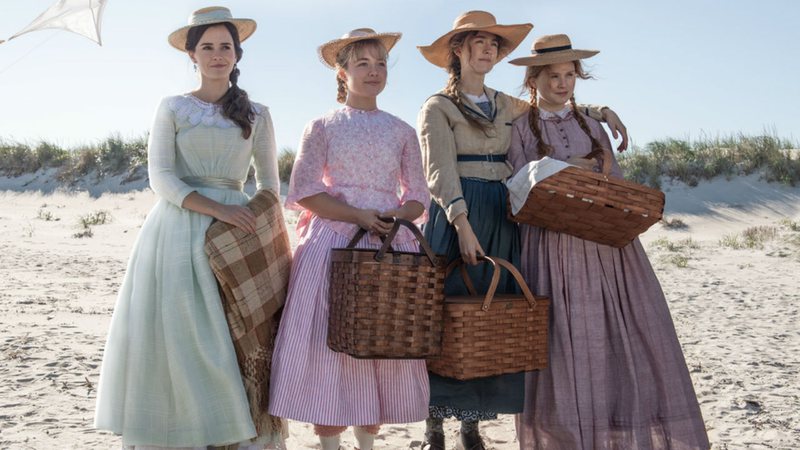 Emma Watson, Florence Pugh, Saoirse Ronan e Eliza Scanlen em Adoráveis Mulheres (Foto Reprodução)