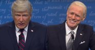 Alec Baldwin como Donald Trump e Jim Carrey como Joe Biden no SNL (Foto: Reprodução/Youtube)