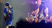 Angus Young, Axl Rose e Slash no Coachella 2016 (Foto: Frazer Harrison/Getty Images for Coachella)