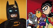 Cena de Lego Batman (Foto: Reprodução/Warner Bros.) e Os Jovens Titãs (Foto: Reprodução/Cartoon Network)