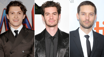 Tom Holland (Foto: Amy Sussman / Getty Images) │ Andrew Garfield (Foto: Rodin Eckenroth / Getty Images) │ Tobey Maguire (Foto: Jemal Countess / Getty Images)