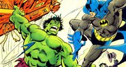 Hulk contra Batman (Foto: Reprodução)
