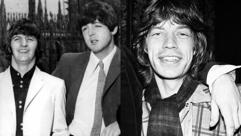 Beatles (Foto: AP) e Rolling Stones (Foto: Reprodução)