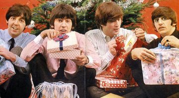 Beatles no especial de Natal do fã-clube da banda (Foto: Reprodução)