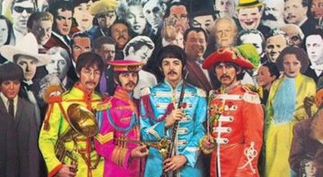 Capa original de Sgt. Pepper's Lonely Hearts Club Band, dos Beatles (Foto: Divulgação)