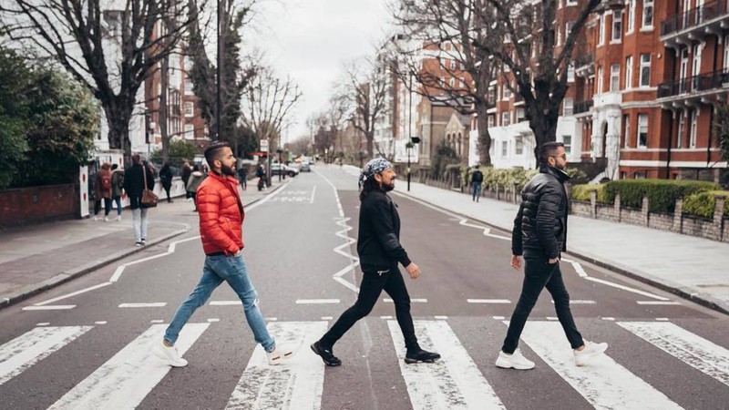 Bell Marques recria capa d'Os Beatles (Foto: Reprodução / Instagram