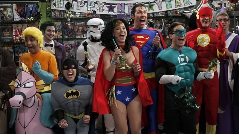 Elenco de The Big Bang Theory (Foto: Reprodução/CBS)