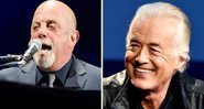 Billy Joel (Foto: Scott Roth/AP) e Jimmy Page (Foto: Kevin Winter/Getty Images)