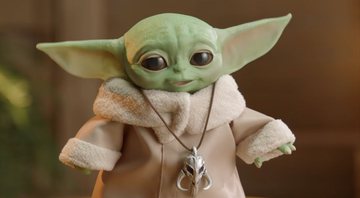 Boneco do Baby Yoda, da Hasbro (Foto: Reprodução / YouTube)