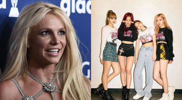 Britney Spears (Foto: Chris Pizzello / Invision /AP) e Blackpink (Foto: Reprodução / Instagram)