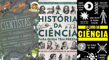 Selecionamos 5 livros para celebrar o Dia Nacional da Ciência e do Pesquisador - Reprodução/Amazon