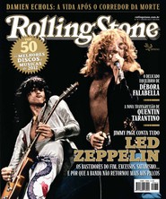 Capa Revista Rolling Stone Brasil 76 - O líder do Led Zeppelin Jimmy Page avalia a trajetória épica da banda com o final repentino