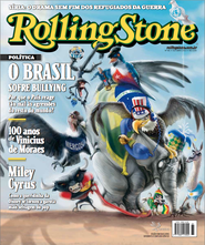 Capa Revista Rolling Stone Brasil 85 - O Brasil sofre bullying / Como Miley Cyrus se tornou a garota mais selvagem do pop