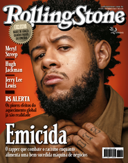 Capa Revista Rolling Stone 109 - Usando o microfone e o tino para os negócios, Emicida vem da periferia para combater o racismo