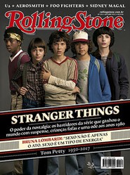 Capa Revista Rolling Stone Brasil 134 - <i>Stranger Things</i>: estivemos no set para desvendar segredos e falar com o carismático elenco