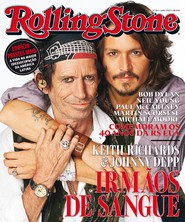 Capa Revista Rolling Stone Brasil 9 - Keith Richards e Johnny Depp: irmãos de sangue