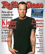 Capa Revista Rolling Stone Brasil 6 - Para salvar o mundo do terrorismo, Kiefer Sutherland
