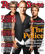 Capa Revista Rolling Stone Brasil 14 - The Police - Sting avisa: "Estou fazendo isso por mim"