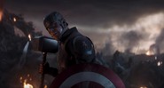Captão América com Mjolnir, martelo do Thor, em Vingadores: Ultimato (Foto: Reprodução)