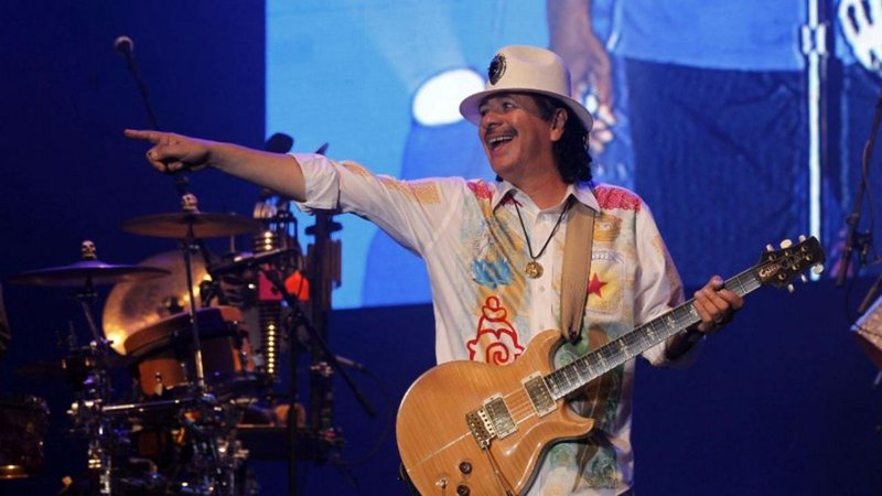 Carlos Santana (Foto: Mustafa Quraishi/AP)