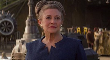 Carrie Fisher como a General Leia Organa (foto: Reprodução Disney)