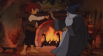 Cena de animação de O Senhor dos Anéis (Foto: Reprodução via IMDb)